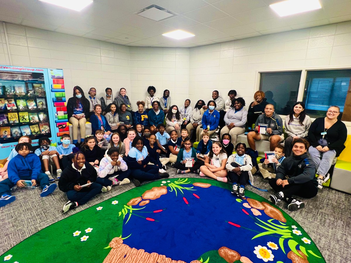 LibertyCoSchool's tweet image. The Bradwell Institute Chapter of the Chick-Fil-A Leaders Academy hosted a book giveaway for students at Waldo Elementary, Taylors Creek Elementary, Lyman Hall Elementary, Frank Long Elementary, Joseph Martin Elementary and Button Elementary Schools.