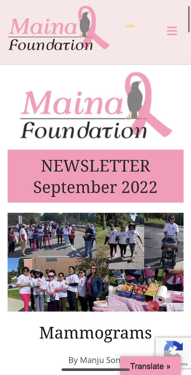 MainaFoundn's tweet photo. Pros and cons of mammograms and at what age to start having them. @MainaFoundn #September  newsletter. https://t.co/VHyaiLlVMg https://t.co/f2gXq8Wm57