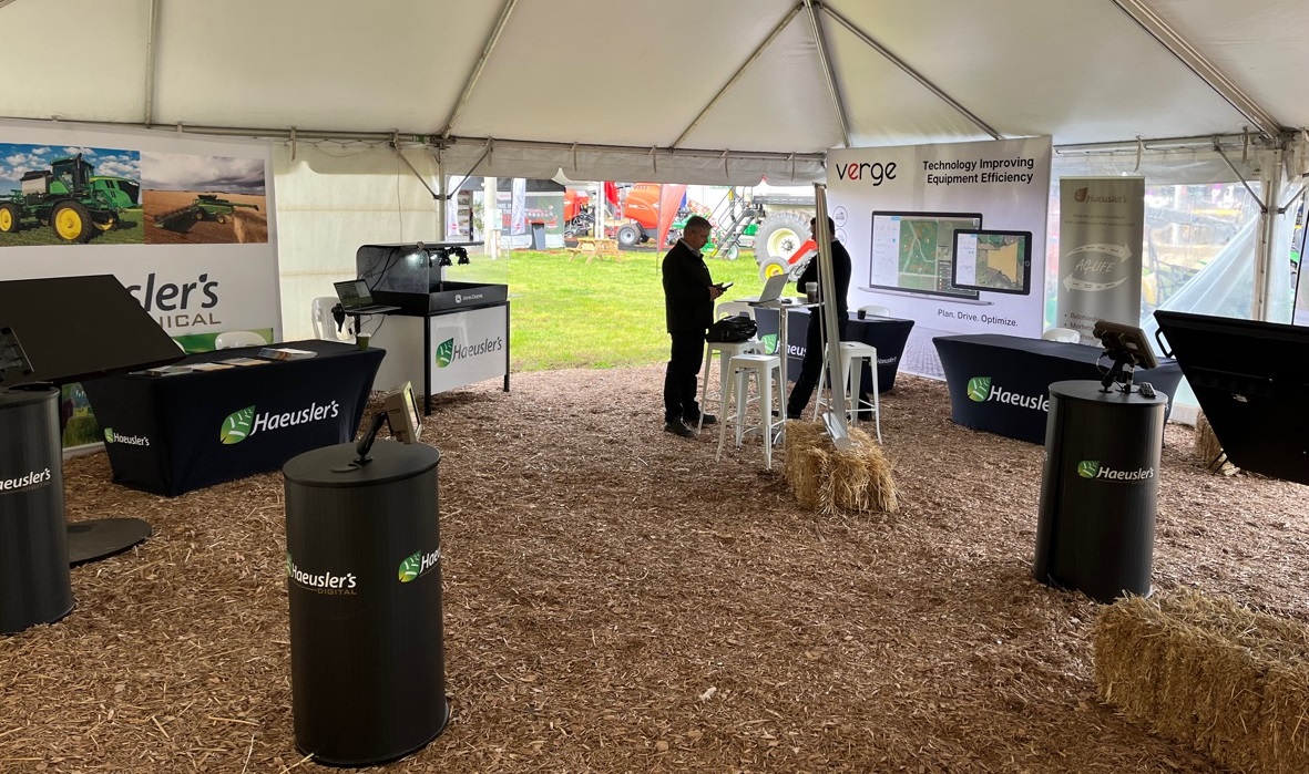 We've joined <a href="/HaeuslerGroup/">Haeusler's</a> at the Elmore Field Days this week in Australia. Visit us at site 1102 🚜 

#agtech #australia #twitterAg