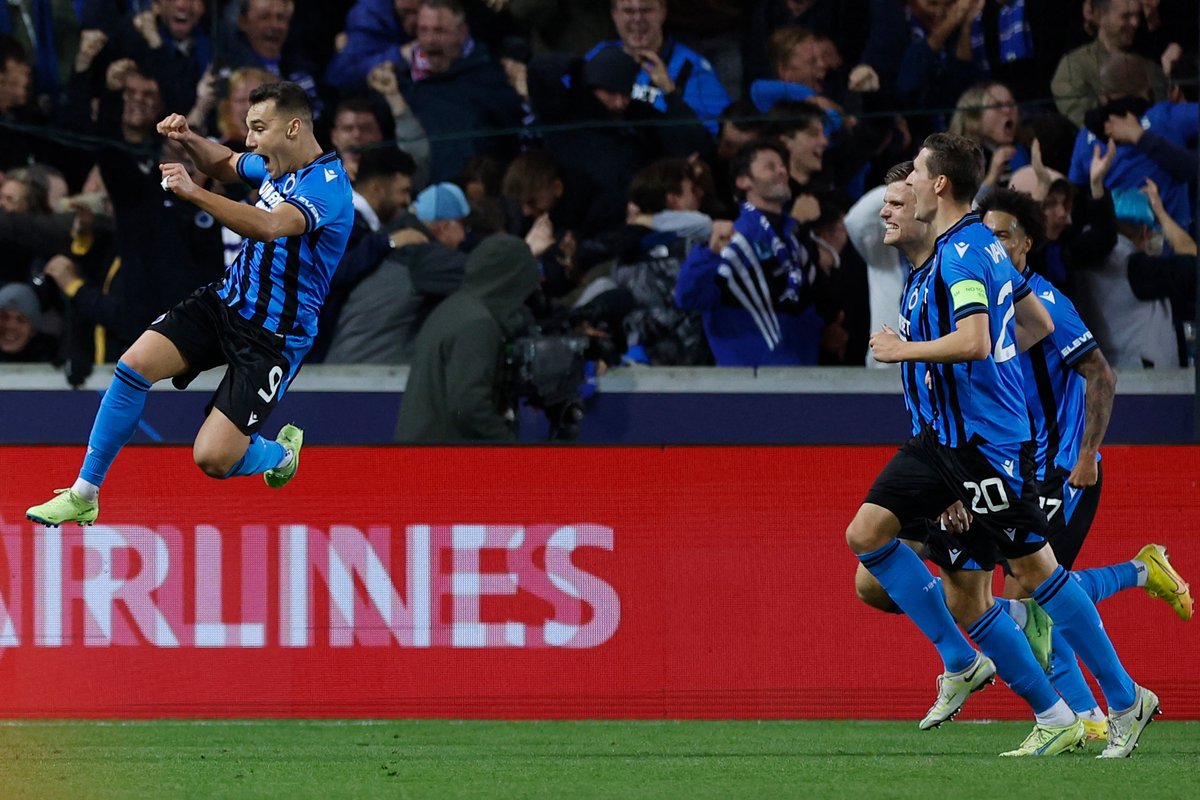Club Brugge in dreamland! 

#UCL