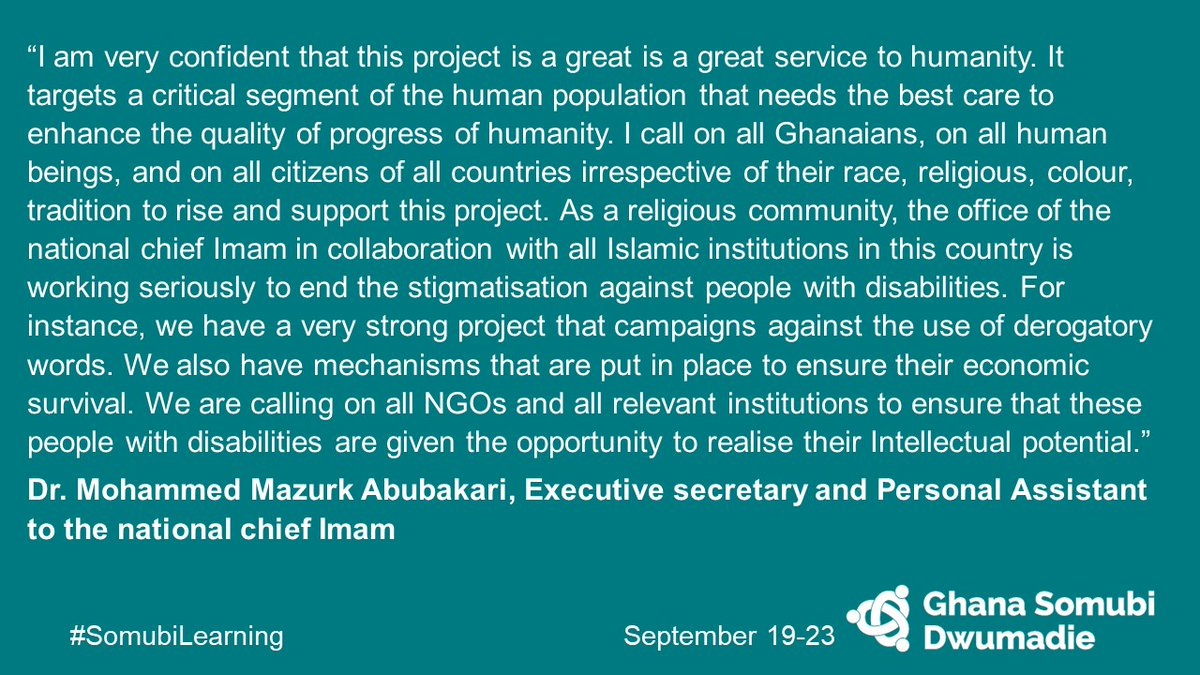 GhanaSomubi's tweet photo. We're highlighting our inclusive and participatory design of social behaviour change interventions at #GHPC22. Approaches led by partner @Sightsavers have been well-received by Community and Religious Leaders #SomubiLearning
@UKinGhana @OptionsinHealth @VoiceGhana @HFFG_Ghana https://t.co/kxvVVcoa6w