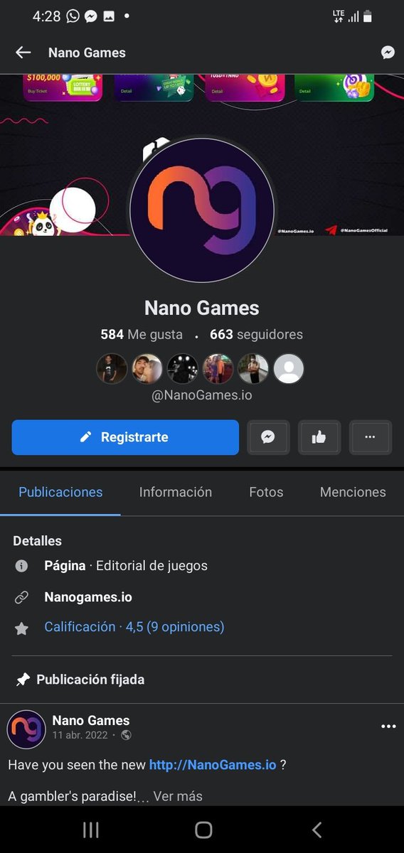 AJuan26's tweet photo. @nanogamesio At the moment I am aware of the new NanoGames network on Facebook ❤❤❤ https://t.co/ka6DXlG1DR