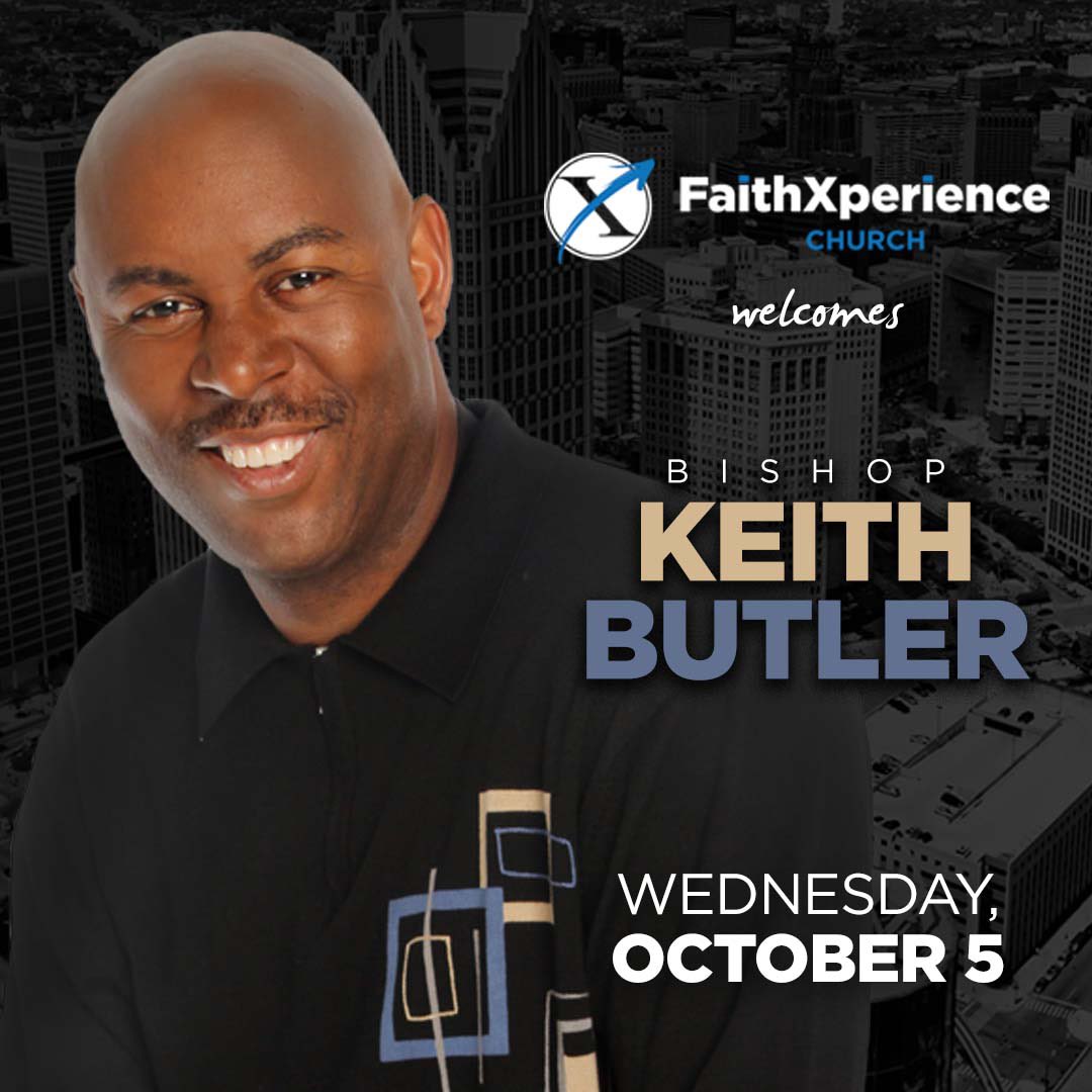 andrebutler's tweet photo. FX welcomes Bishop Keith Butler to our First Wednesday Xperience TOMORROW at 7pm. Bring a friend! #FirstWednesday #FXChurch #InDetroitForDetroit 

Facebook | YouTube | https://t.co/81ZWb7YVbt https://t.co/zqNiTp53vz