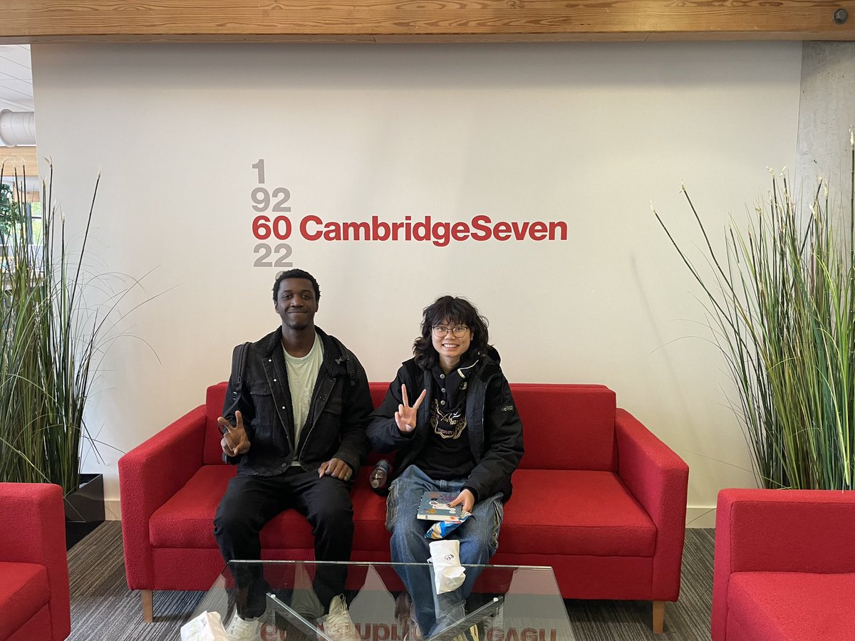 Such a great collaboration meeting with @cambridgeseven today brainstorming how we might build a connected architecture pathway + greater diversity in the industry #architecture 💯