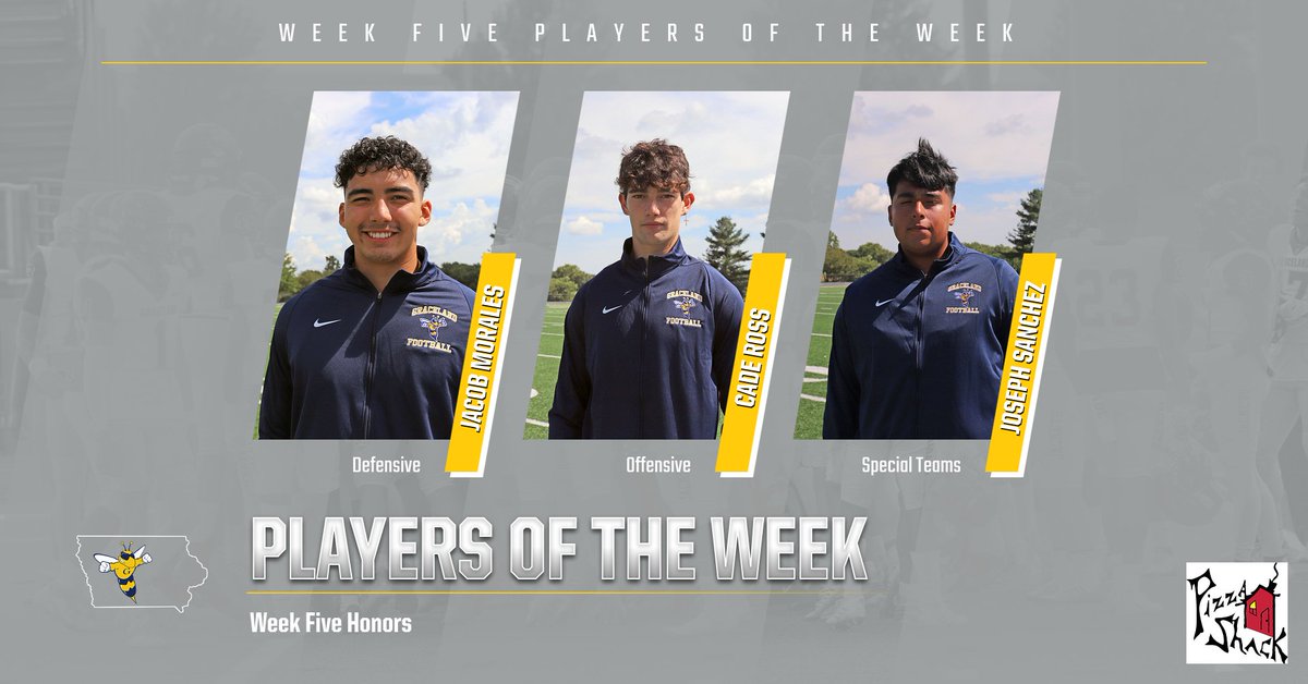 Players Of The Week! 🐝
Congratulations to our Yellowjackets!

D: <a href="/jacob_morales03/">Jacob Morales</a> 
O: <a href="/Ross2Cade/">.</a> 
S: <a href="/Goldennboot/">Joey</a>

#OnlyTheTough