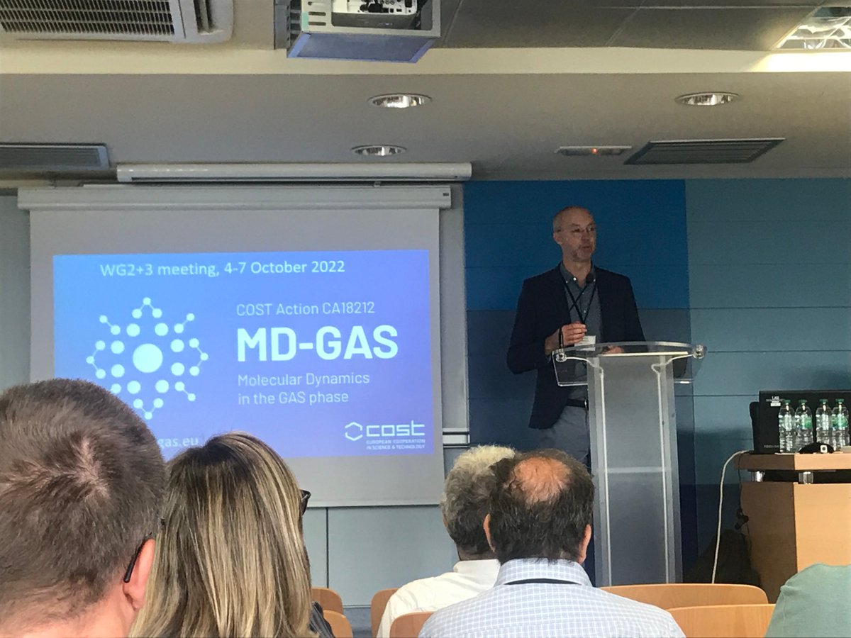 CostGas's tweet photo. Today we kicked off the #DEEPGAS2022 meeting with a warm welcome from the local organizers (@SDiazTendero) and many interesting talks. Three more days of exciting science in sunny Madrid 🌞 are ahead of us, stay tuned!

@COSTprogramme 
@CienciasUAM @UAM_Madrid https://t.co/2DroVVsb7B