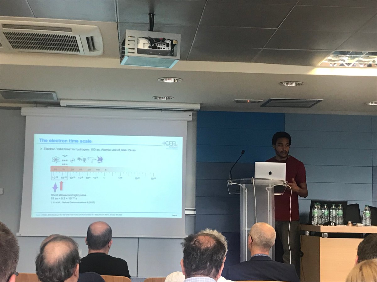 CostGas's tweet photo. Today we kicked off the #DEEPGAS2022 meeting with a warm welcome from the local organizers (@SDiazTendero) and many interesting talks. Three more days of exciting science in sunny Madrid 🌞 are ahead of us, stay tuned!

@COSTprogramme 
@CienciasUAM @UAM_Madrid https://t.co/2DroVVsb7B