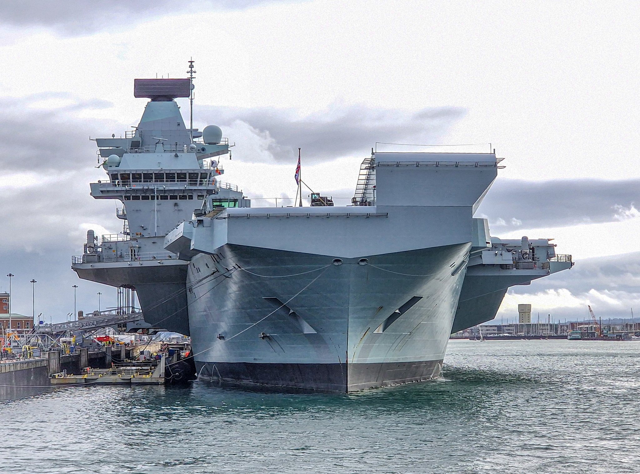 Royal Navy's HMS Prince of Wales heads to Scotland for repairs