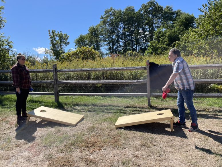 AndersonAutism's tweet photo. West Rd. LLLC celebrated the season by hosting a Fall Fest! πππActivities included square dancing, pumpkin painting, gross motor games, build-your-own scarecrow, pumpkin dissection and apple stamping! #FallFest #AdultProgram #1in44 #Autism #Fall #Autumn https://t.co/hGg9l5Llcg