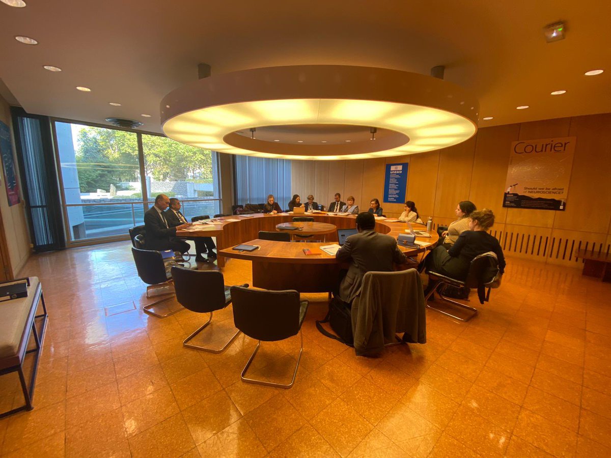 VishalVSharma7's tweet photo. #FACommission work on in full-swing with various electoral groups and delegations, getting queries addressed, in efforts to usher more transparency and chart a path towards consensus on the eve of #UNESCO’s 215th Executive Board. #EB215 #FAComm https://t.co/nle8UuGuq9