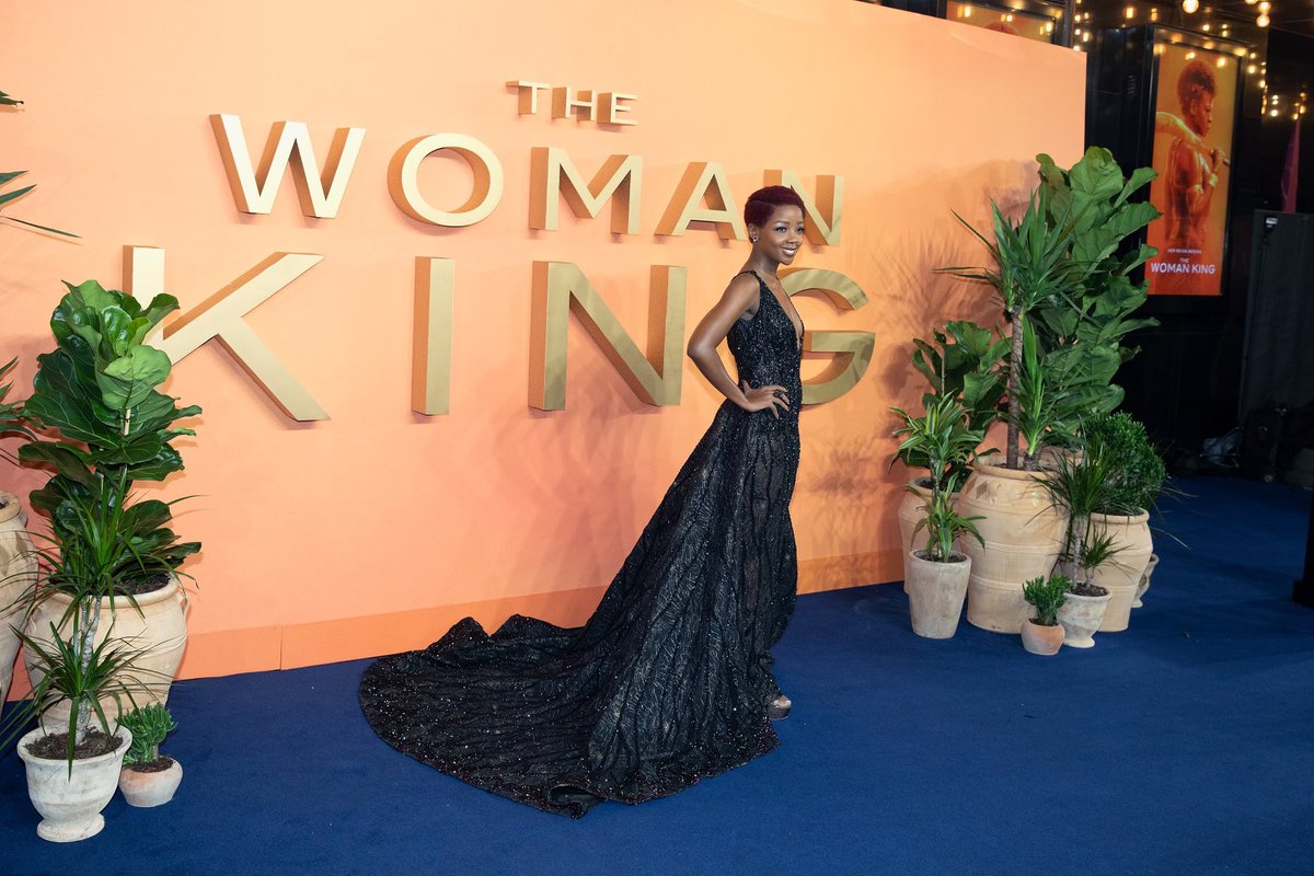 ThusoMbedu's tweet photo. And that’s the end of the @WomanKingMovie press tour. It’s been quite the ride. 

Mad love to all my colleagues: Y’ALL DID THAT! https://t.co/sd6jZ0ZonK