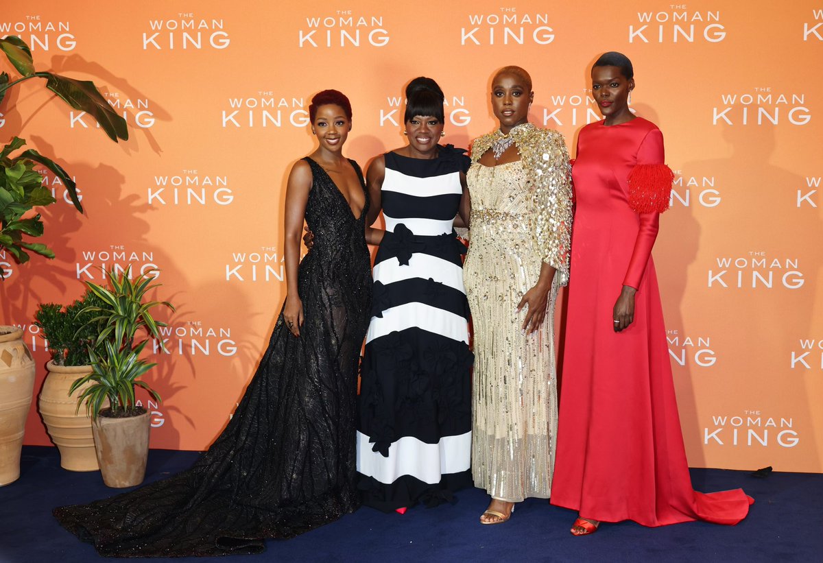 ThusoMbedu's tweet photo. And that’s the end of the @WomanKingMovie press tour. It’s been quite the ride. 

Mad love to all my colleagues: Y’ALL DID THAT! https://t.co/sd6jZ0ZonK