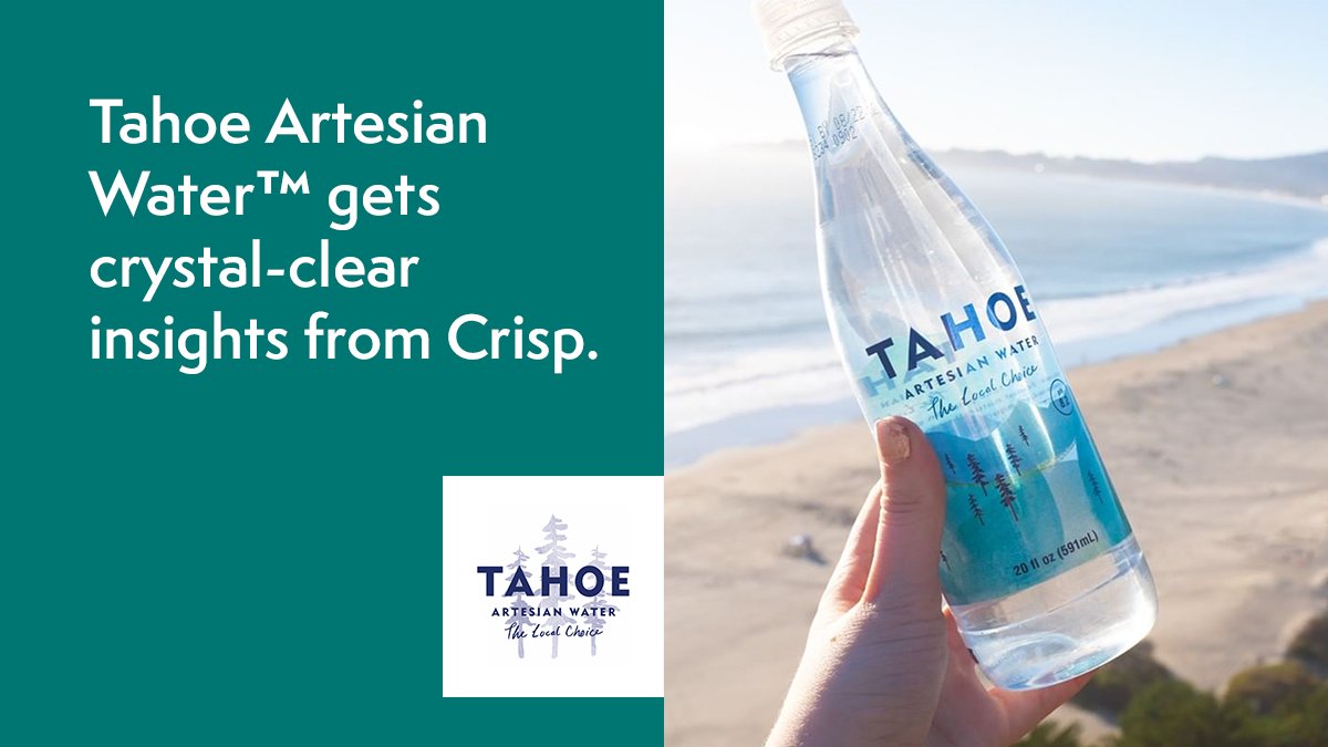 Crisp Data Platform (@go_crisp) on Twitter photo We’re proud to introduce <a href="/TahoeArtesian/">Tahoe Artesian Water</a>, the latest data-driven brand to join our Crisp network!
Ready for a refreshing take on retail data? Contact our team at gocrisp.com/book-demo
#tahoeartesian #laketahoe #datadriven #supplychain We’re proud to introduce <a href="/TahoeArtesian/">Tahoe Artesian Water</a>, the latest data-driven brand to join our Crisp network!
Ready for a refreshing take on retail data? Contact our team at gocrisp.com/book-demo
#tahoeartesian #laketahoe #datadriven #supplychain