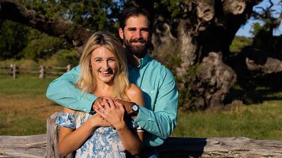 A hearty congratulations to Spokane Indians pitcher Luke Taggart on his recent engagement! 💍 #GoSpo