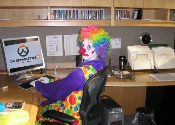 Curbanomics's tweet photo. Me thinking I could play #Overwatch2 on release day. https://t.co/iu90IYLA2X
