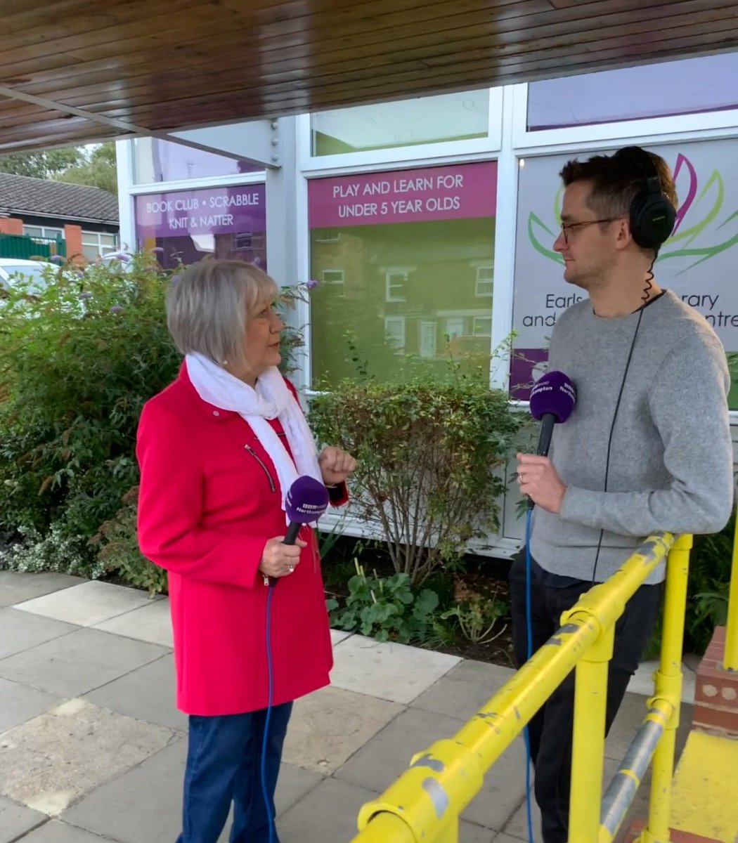 EBLibrary's tweet photo. Not just a library, today we are on the radio 🎙🎧🎤 #EBLibraryCC #NorthantsLibraries #LibrariesWeek #DiscoverYourLibrary #MoreThanBooks https://t.co/9L4oaFaFwI