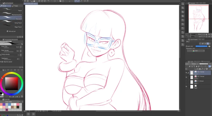 (wip) She really DOES give off Chel vibes, though! 