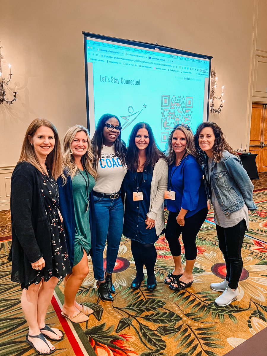 dog_whit's tweet photo. “Clutter is a collection of decisions you put off yesterday.” @CourtneyLTeague
Such an inspirational session today! We are so ready implement our takeaways from Dr. Courtney today! #TLC2022 https://t.co/hTP0wSGbmv