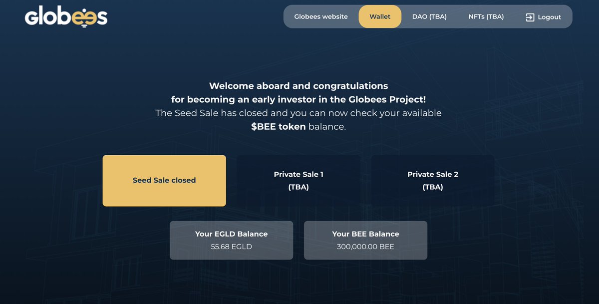 HugoManteau's tweet image. The blockchain Airbnb is on @ElrondNetwork, and it's called @Globees_Project 🐝🌎

Extremely proud &amp;amp; happy to be part of this adventure. 

I have great faith in @HakimKorso. 
He was one of the first investors in @QoWattEcosystem … it could not be otherwise that I did the same.♥️