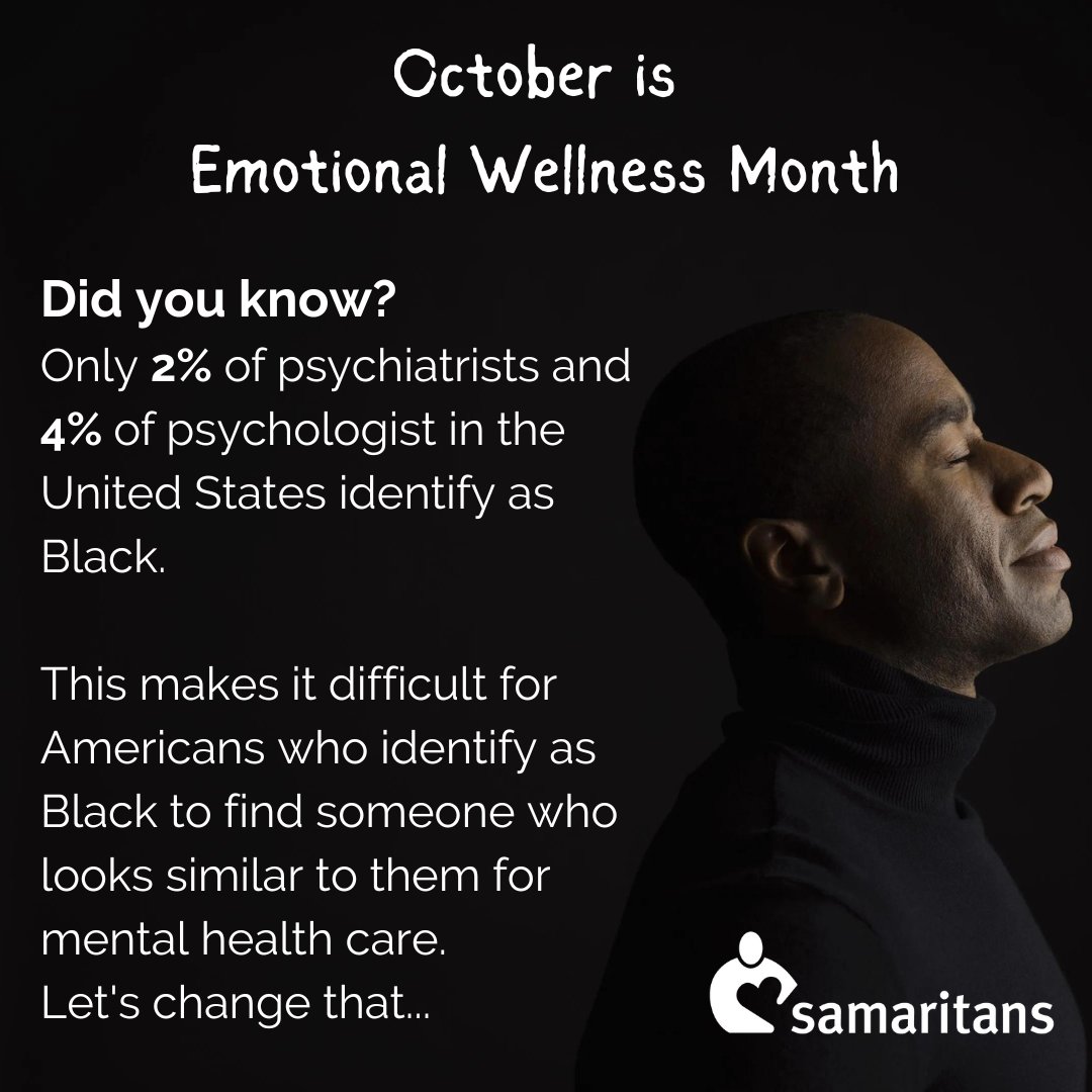 SamaritansHope's tweet photo. There are three incredible organizations who are helping to change this reality. Check out:
@InnoPsych
@yourpurespark
https://t.co/0lweSoVOCv
to find useful resources and therapists.
You are not alone.
#EmotionalWellnessMonth
#samaritanshope
#suicideprevention https://t.co/AK8uPfWXf6