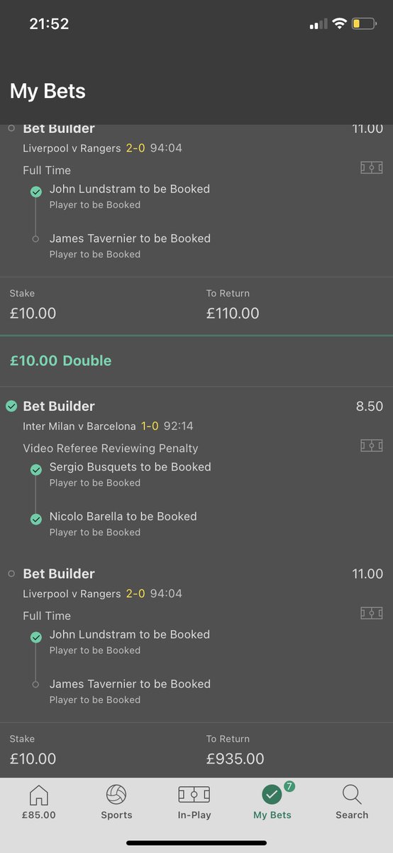 liambeadnall17's tweet photo. @bettingvillage Tav cost me https://t.co/1LKUmgkVZX
