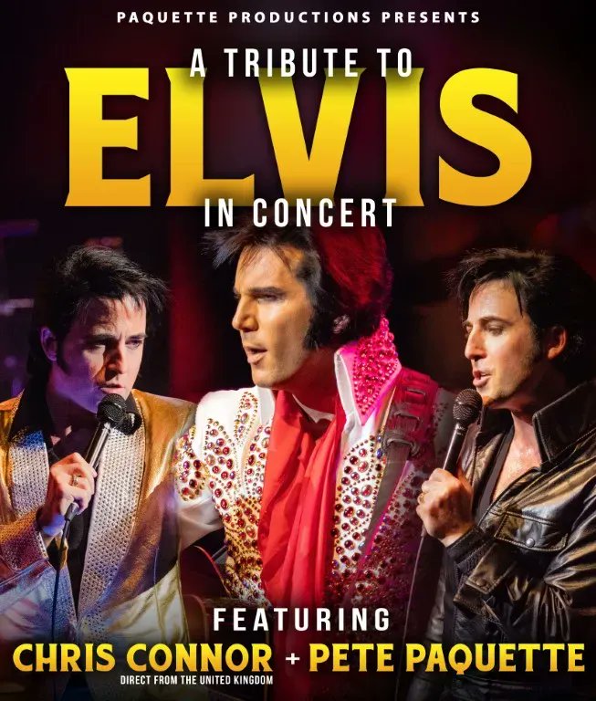 Tomorrow Elvis will be in the building!  Don't miss "A Tribute to Elvis In Concert," featuring <a href="/ChrisConnorEP/">Chris Connor Elvis</a> and Pete Paquette! Contact our Box Office or buy online at bit.ly/EARCTributetoE…. Still some great seats in the mezzanine!