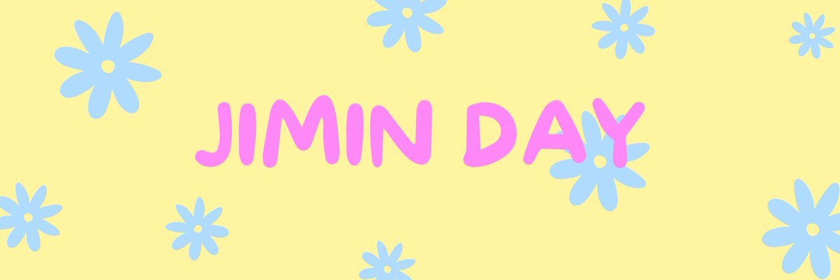 jimin´s day headers - layout🤍