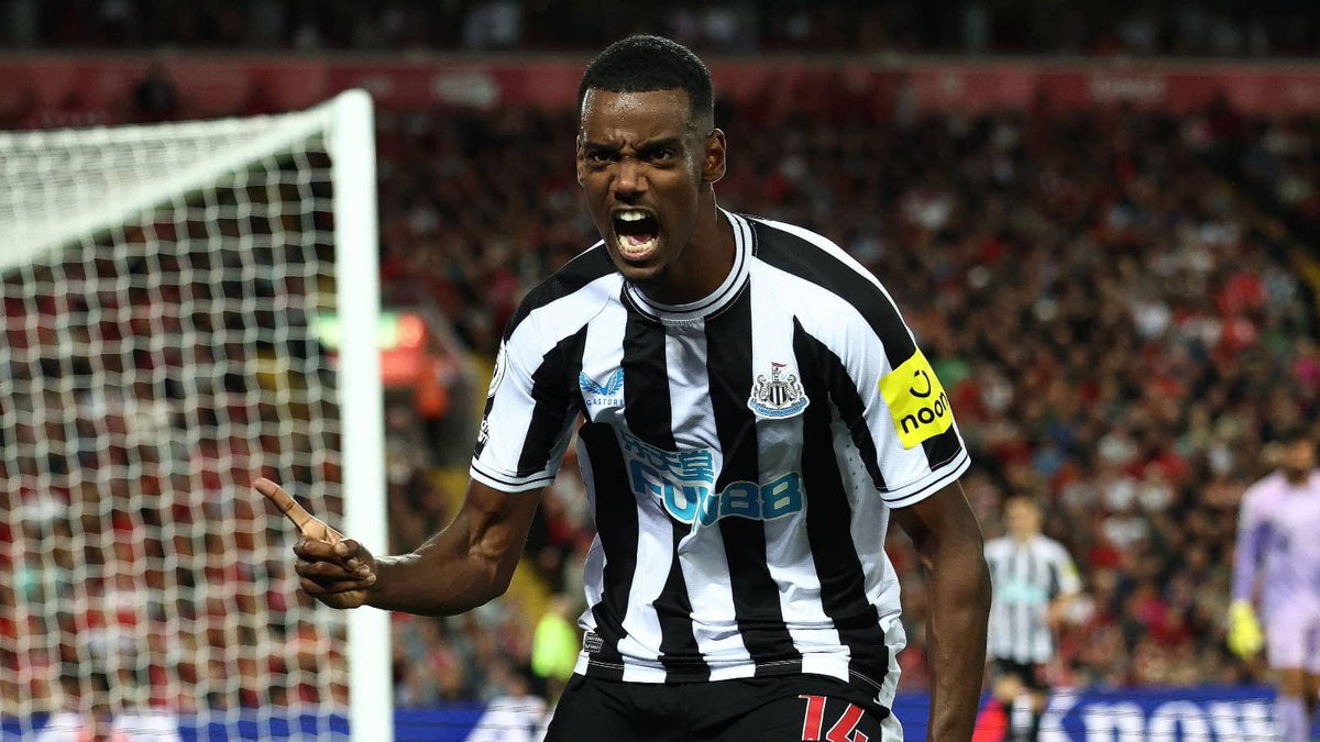 Just throwing this out there again… Alexander Isak has scored more goals at Anfield this season than Darwin Nunez. Levels. #NUFC