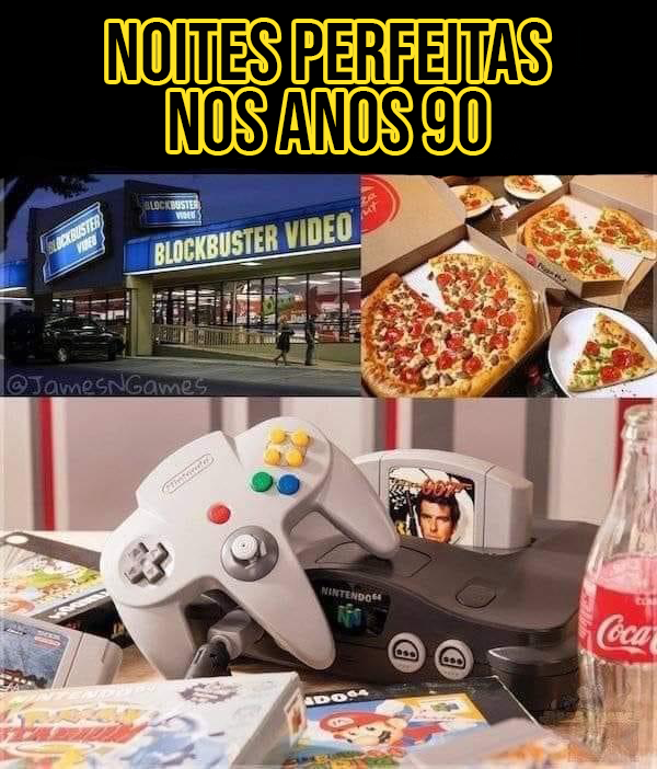 TrocaJogo's tweet photo. Conta pra gente qual é a sua noite perfeita! 🎮
.
.
.
.
.
.
.
.
.
.

#gamememes #gamingmemes #memesdejogos #jogosmemes #zueiragamer #gamedazueira #zuandogames #memesgames #anos90 #90s #nintendo64 #nintendo #pizza #pizzanight https://t.co/jTPx6gJBXe