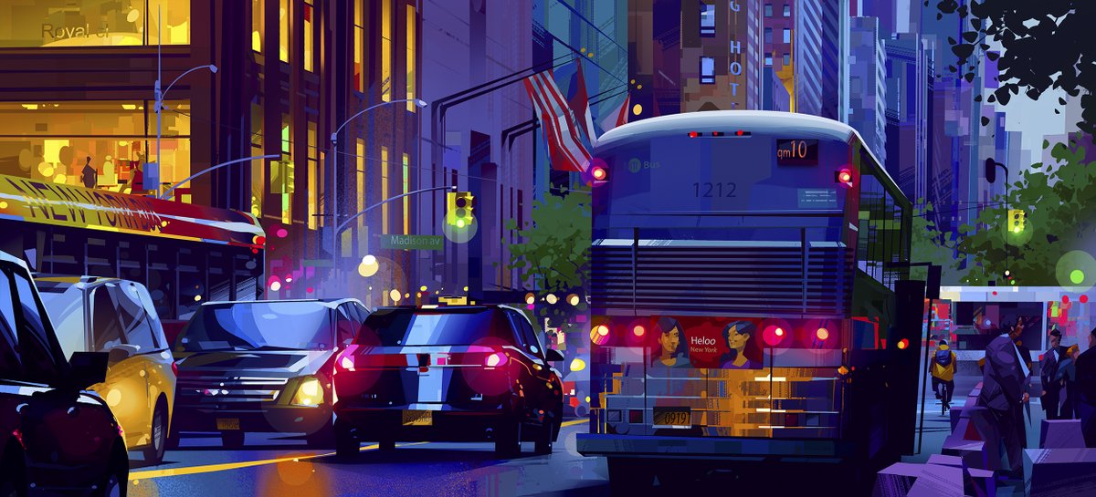 MichalSawtyruk's tweet image. First concepts from ENTERGALACTIC back when I didn't know much about the story, I was free to explore moods and styles, it was funn  #entergalacticnetflix @KiDCuDi