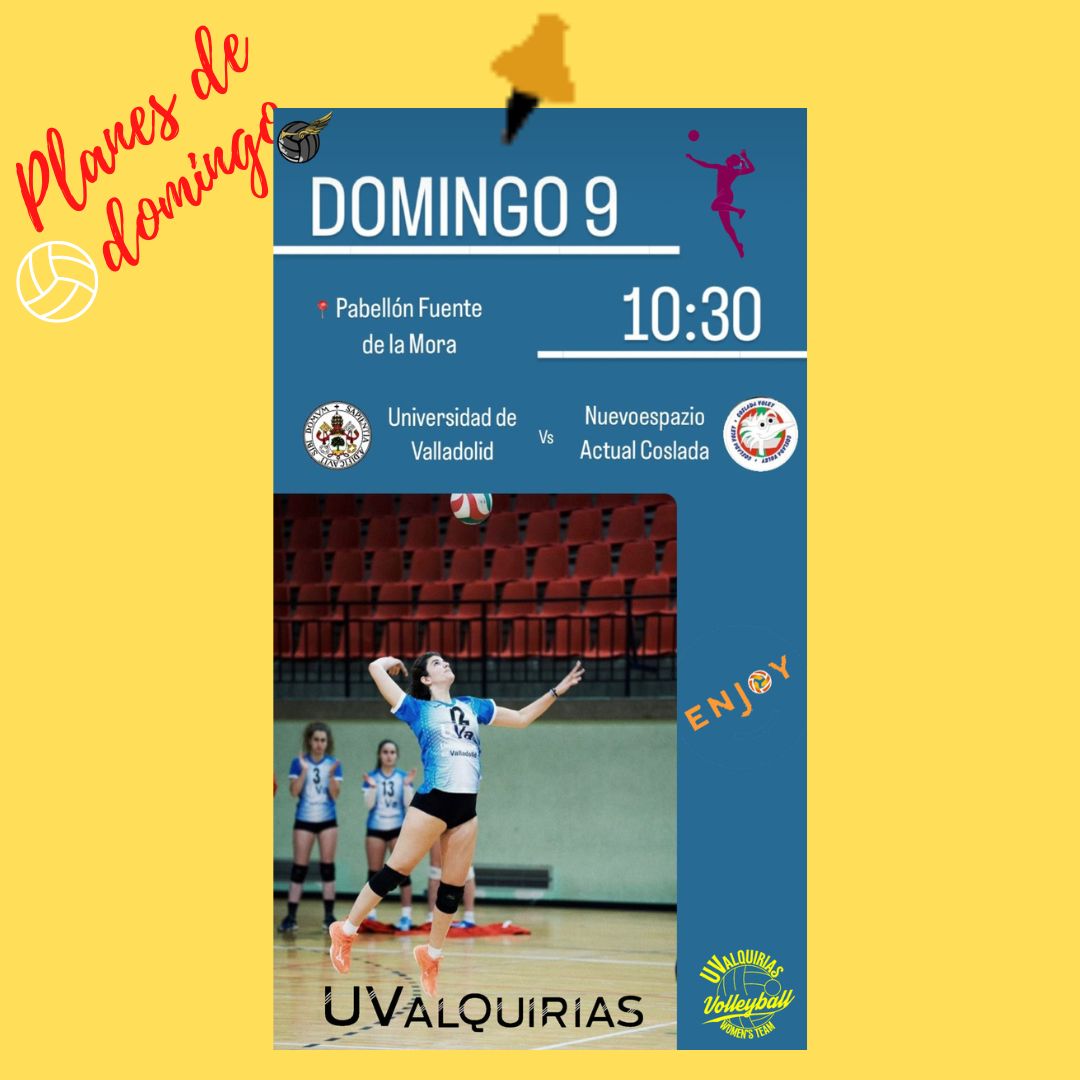 Este domingo empiezan los partidos de voley de UValquirias.
Que mejor plan del domingo que ver nuestro equipo de Primera Nacional. #NoSomosUnaUVaSomosUnRacimo
