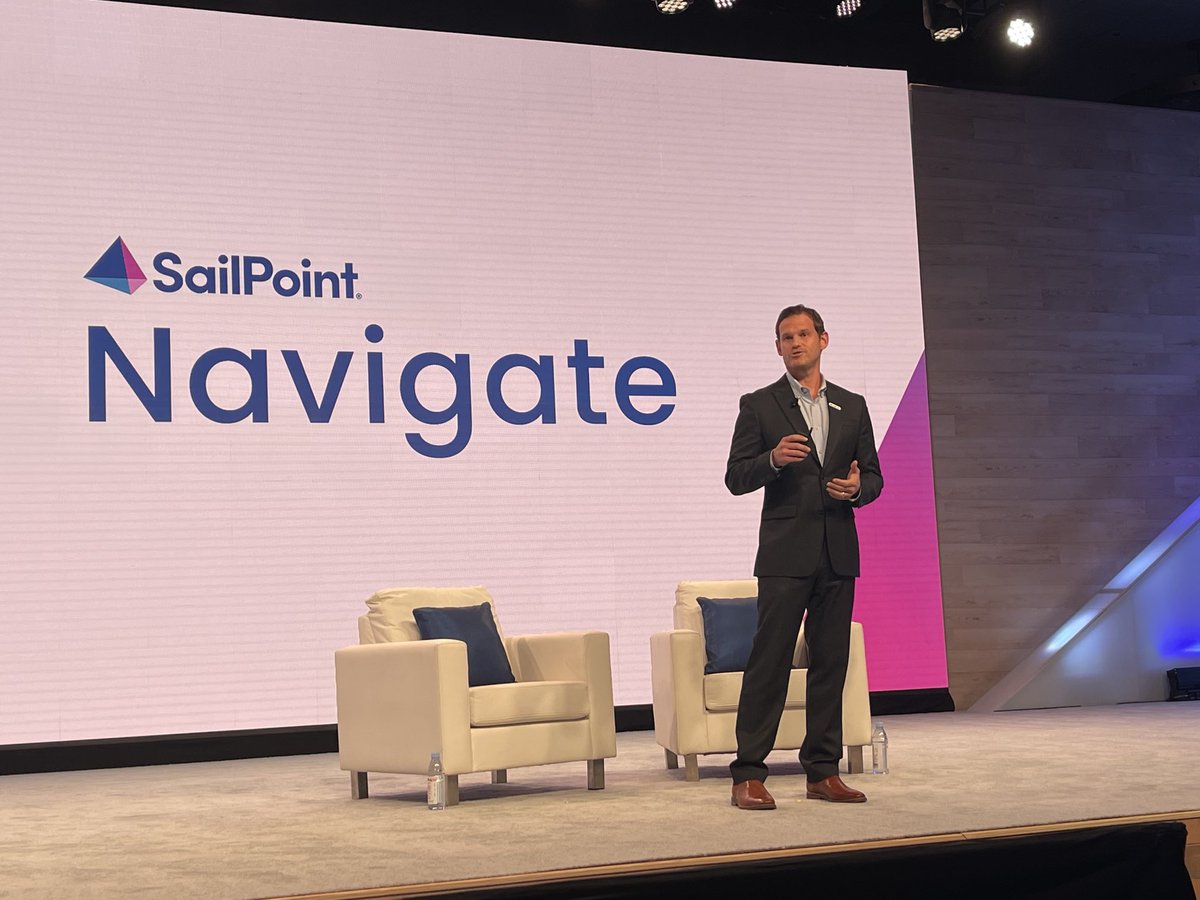 janel_ryan's tweet image. #navigate22.  Steve Caldwell talking about getting the business value from Identity Security.