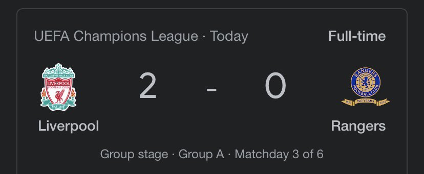 HMFCUpdate's tweet image. Getting a result vs Liverpool in Europe isn’t for everyone I guess