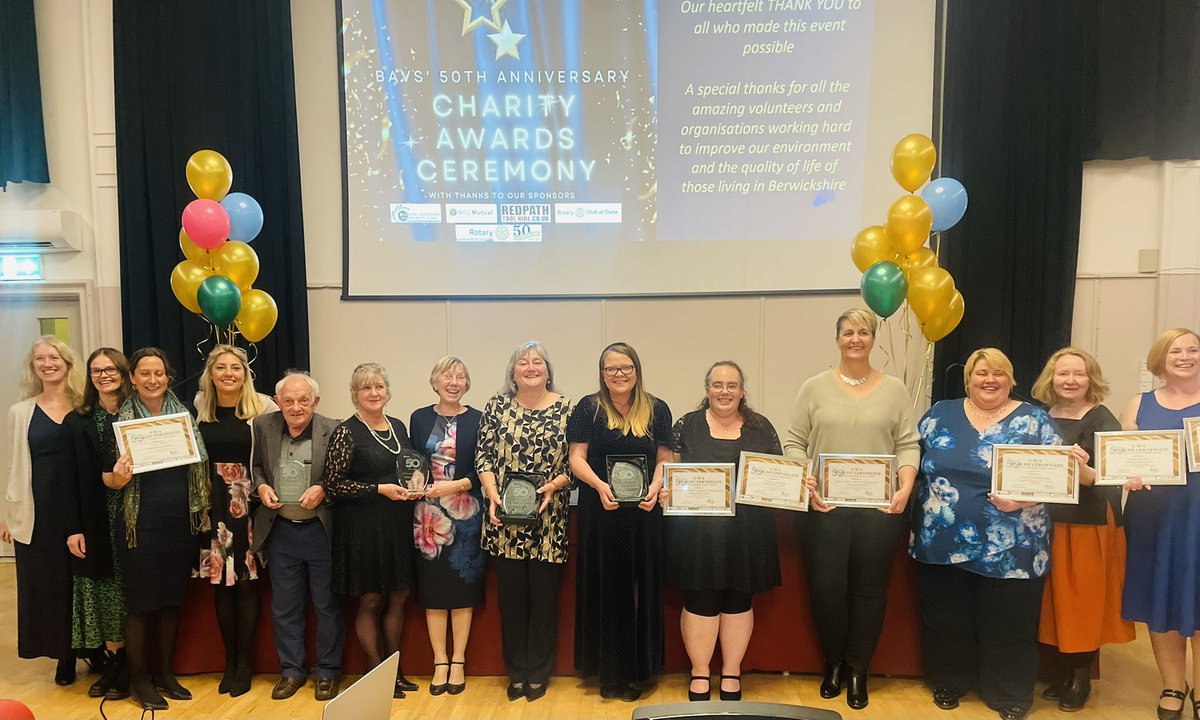 BAVSCharity's tweet photo. Wow how amazing is our sector in Berwickshire 🎉

What a privilege to celebrate our 50th anniversary with you all - not all she/heroes wear capes 🦹🏼‍♀️🦸‍♂️🦹🏾‍♂️🦸🏻‍♀️ https://t.co/MCZmhbn1Nj