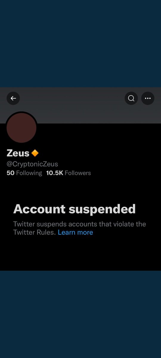 toopprak's tweet photo. #UnblockCryptonicZeus
Hey @TwitterSupport @Twitter why this account has been suspended please open the account again
@CryptonicZeus https://t.co/3OsrJGjG6n