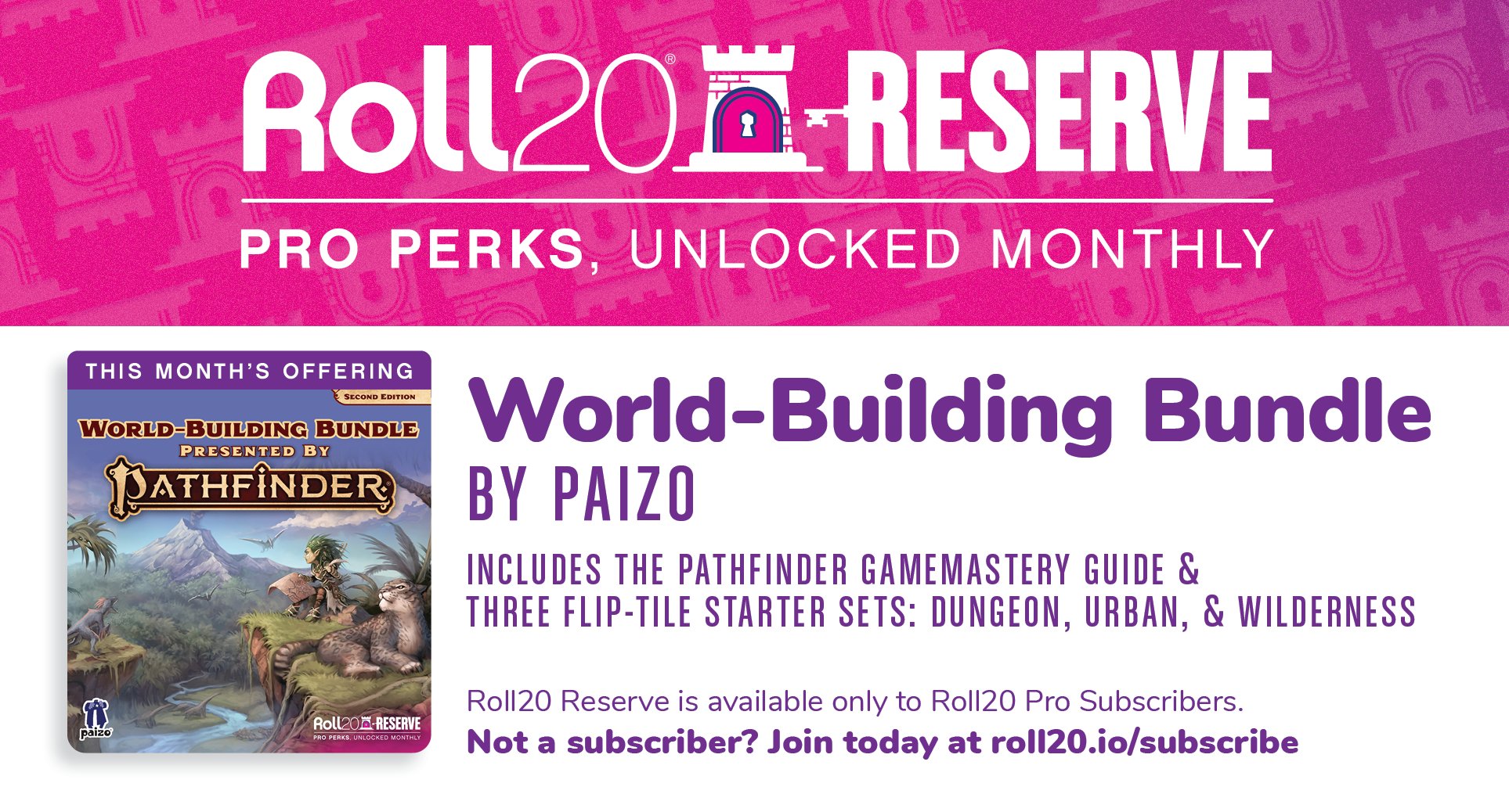 Roll20 on Twitter: "��1st Tuesday of October = New Roll20 Reserve! ��️ 