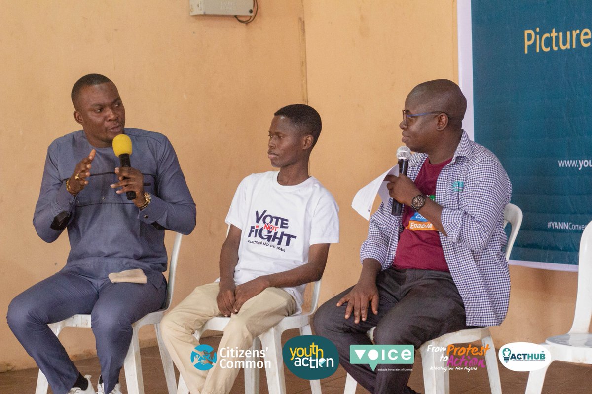 acthubafrica's tweet photo. IBADAN TOWN HALL MEETING >>
Imagine yourself in Nigeria’s future was the building block of the #YANNConversation during the Ibadan Town Hall meeting held at the NUJ Hall, BCOS Ile-Akede Bashorun, Ibadan, on 3rd October 2022. https://t.co/8IXnoYpM08