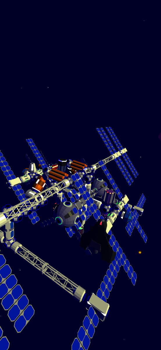FHeliel's tweet photo. @AnikSolaris @Nooleus I made numerous changes, I can say now that this station is self-sustaining hehehe, unfortunately I had to change beauty for performance https://t.co/Gj5xNt9wfz