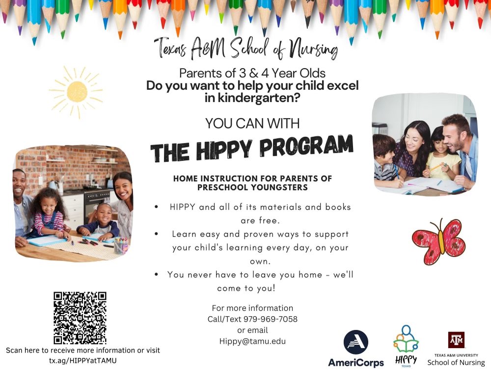 tamuappso's tweet photo. The brand new HIPPY Program!! 

#bryan #collegestation #parents #tamunursing #hippyprogram #tamu #aggies #preschool https://t.co/MLglL6FR2p