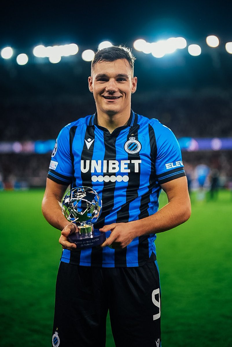 And again: PLAYER OF THE MATCH! 🔥 #UCL #CluAtl