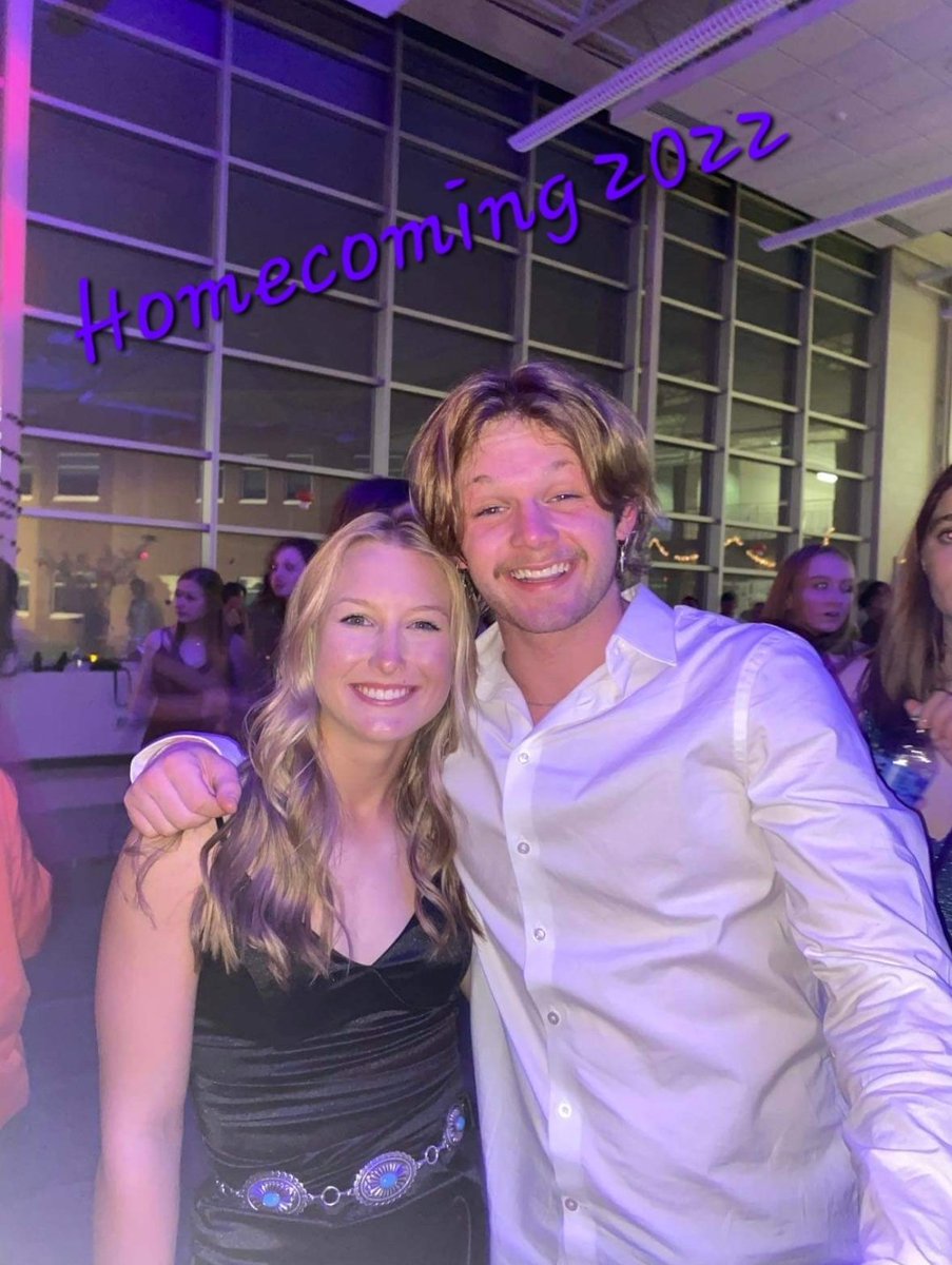 LilyMaeHans's tweet photo. This kid right here is 100% my role model! I look up to him so much.  He works so hard to be the best at his sport and I try every day to be just like him. @BadgerSwimDive is lucky to have him next year. 
#HaveFunWorkHard
#competitivecousins 
#Homecoming2022 https://t.co/VKCluMqo6Y