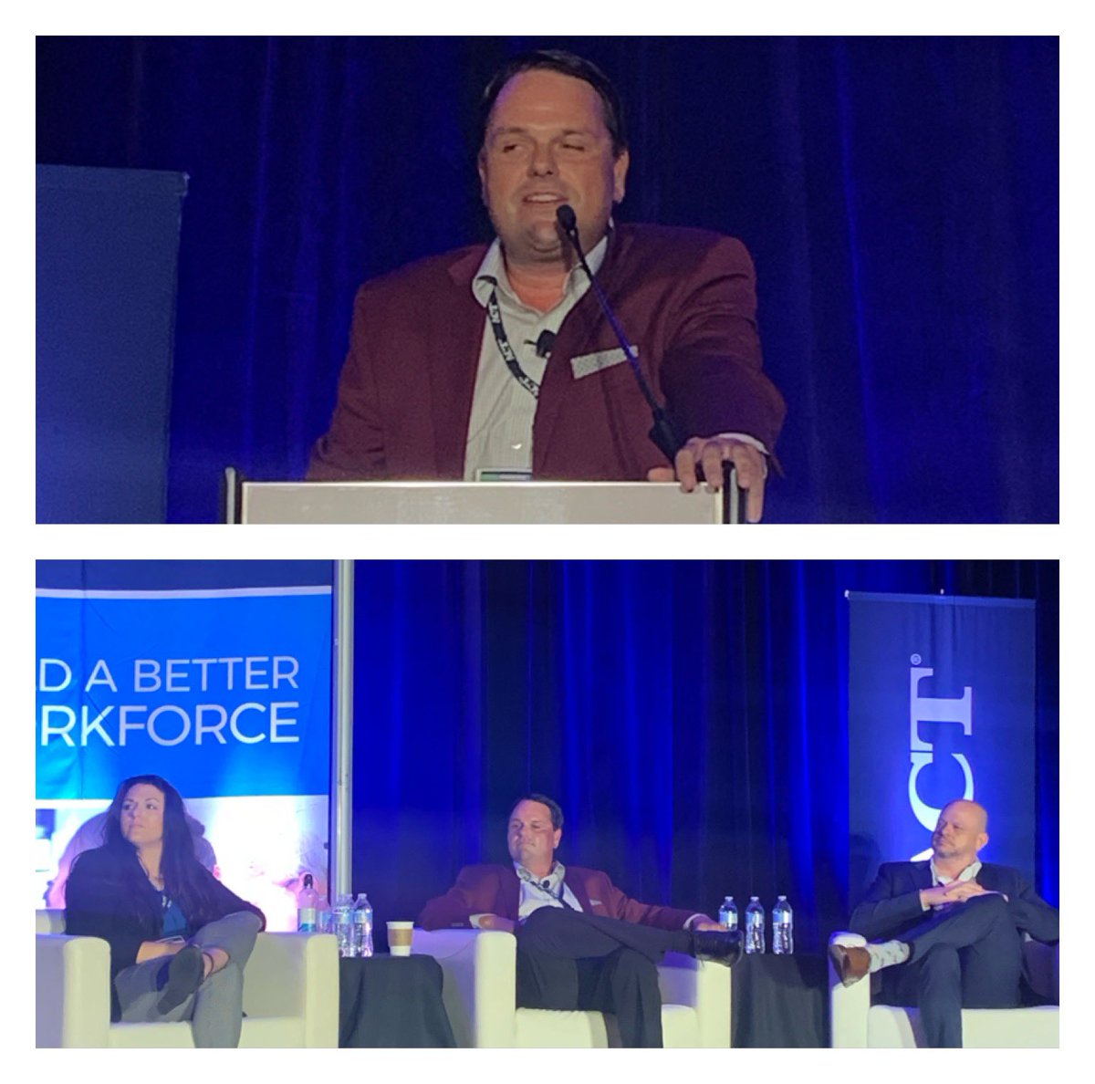 cheri_hughes1's tweet photo. Thanks to our friends at @NextMoveGroup for a great opening session at our ACT Workforce Summit here in New Orleans! @ACTWorkforce #workreadycommunities #Actworkkeys https://t.co/Y8Al2hRMq1