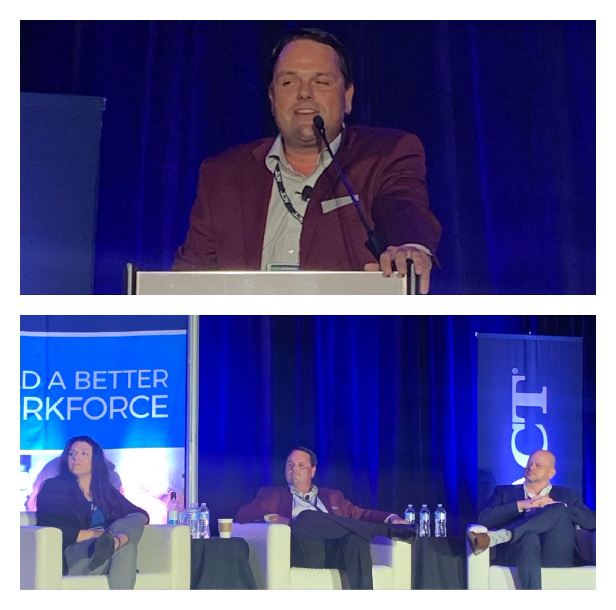 Thanks to our friends at @NextMoveGroup for a great opening session at our ACT Workforce Summit here in New Orleans! @ACTWorkforce #workreadycommunities #Actworkkeys