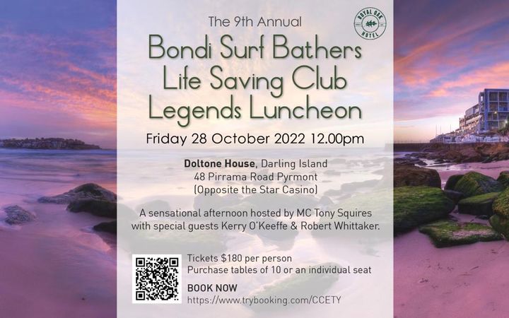 This is one of the club's biggest fundraising events of the season, Everyone is welcome, grab a corporate table of ten for your company. All procee... zpr.io/dA2ej4rENaS3
#firstsurfclub #bondisurfclub #surflifesaving  #noliveslost  #bondibeach #staysafe #love #beach