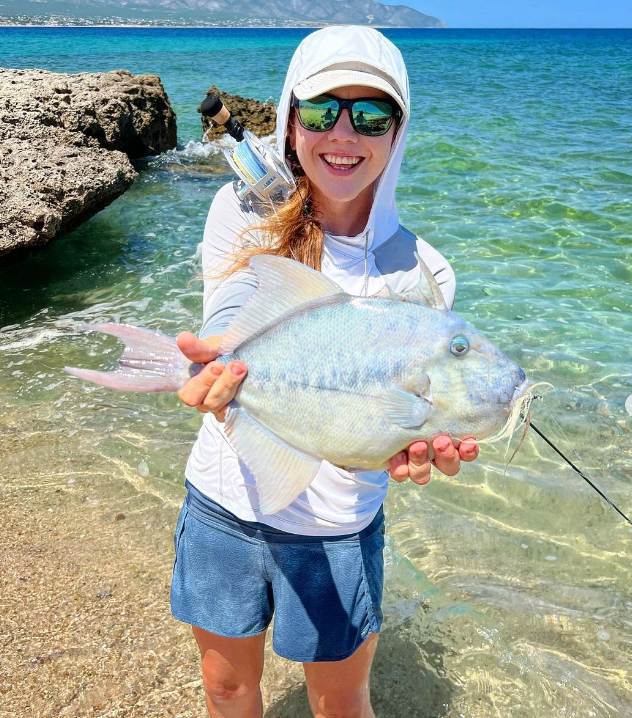 Saltwateronfly's tweet photo. Looks to have been a great day
@kelliprescott_tx
Triggerfish!
-
#saltwaterflyfishing #womenwhoflyfish #triggerfishonfly #triggerfish #seaofcortez #baja #laventana #mexicoflyfishing #flyfishmexico #catchandrelease https://t.co/e8xTetAoxE