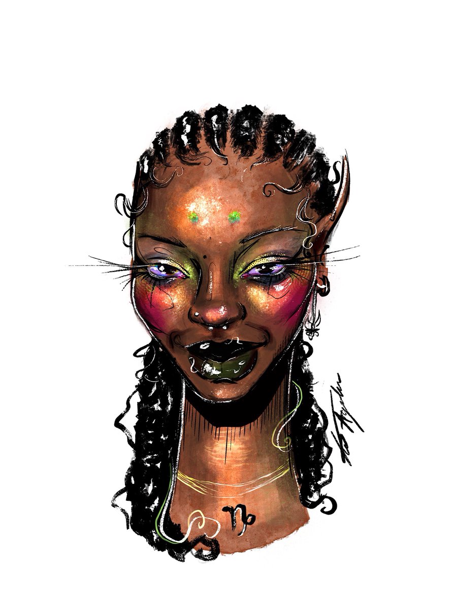 toluayoka's tweet photo. today’s pixie 🧚🏾 https://t.co/6Ty0fr0LET