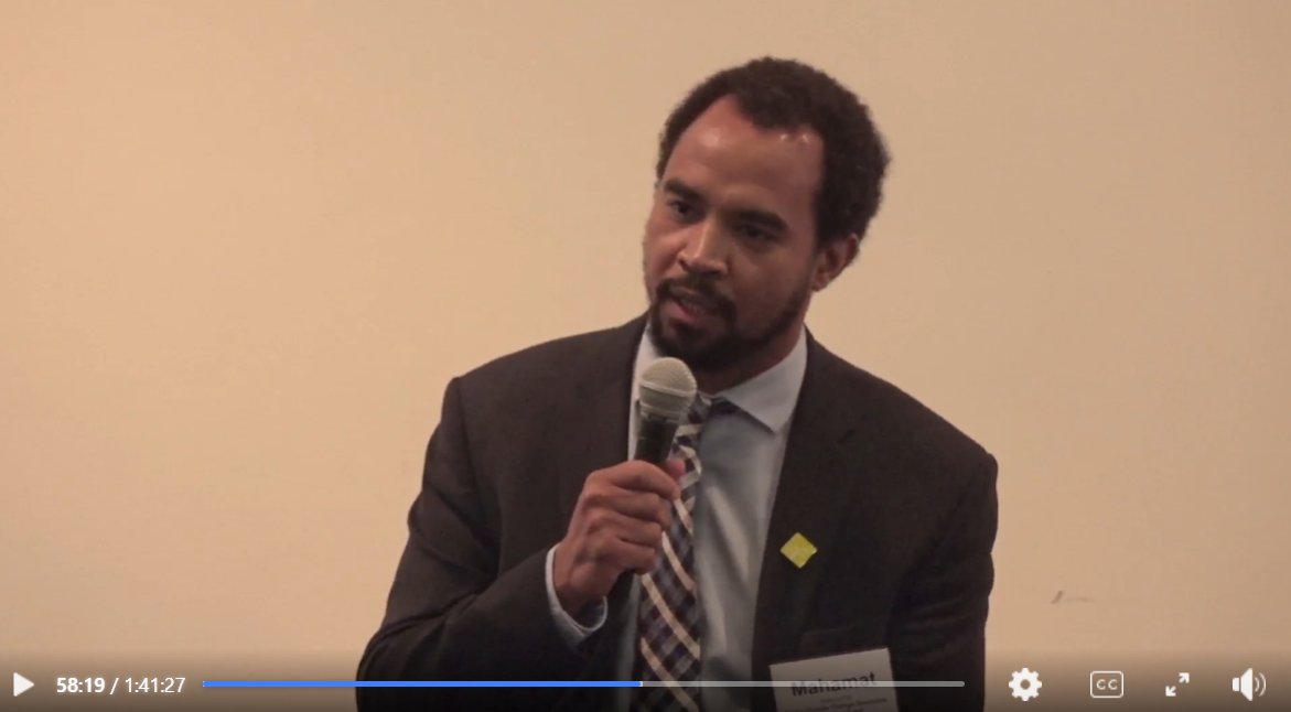 adaptationfund's tweet photo. .@assouyouti of AF spoke at #CBA16 on AF's innovation work opening opportunities in #adaptation for vulnerable countries to a broader range of stakeholders, and its #EnhancedDirectAccess modality continuing to build on empowering #LocallyLedAction and country ownership. #COP27 https://t.co/MxpUm0oxIx