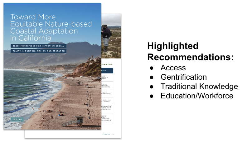 HayleyCarter_'s tweet photo. Join us tomorrow! 

Proud of our effort to explore ways to improve social equity in coastal management, funding &amp; research related to nature-based coastal adaptation. We'll be sharing highlights from our recent report Wed 10/5 10am (PST). https://t.co/pABzeNAwqI