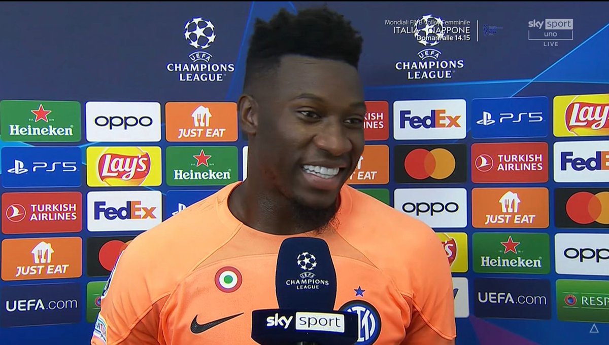 Daniele Mari On Twitter Onana Come Ho Detto Prima Della Partita 