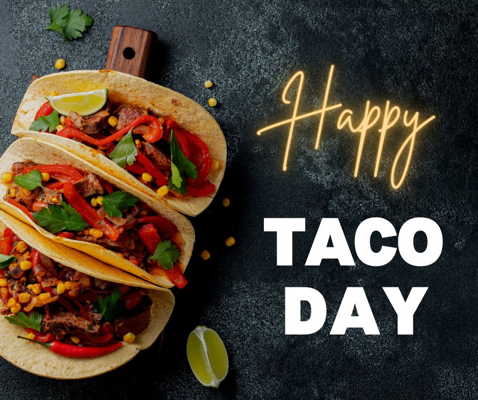 It's beginning to look a lot like tacos. What is your favorite? #HappyNationalTacoDay #Tacoholic #TacoTuesday #LoveTacos